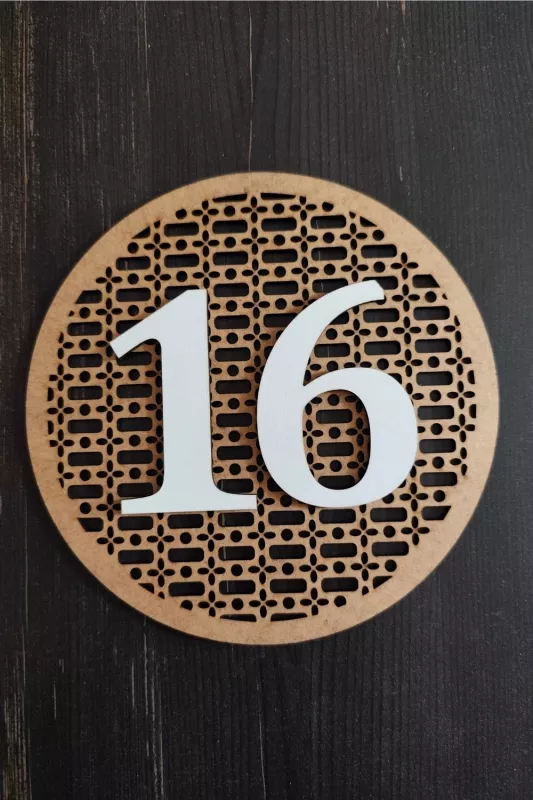 Rattan Model Daire, Otel ve Apartman Kapı Numarası