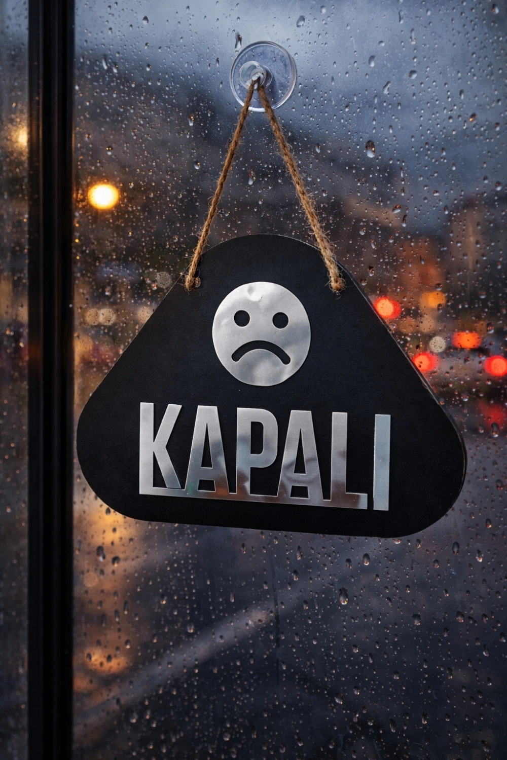 Ahşap Üzeri Gümüş Aynalı Pleksi Emoji Figürlü Açık-Kapalı Tabelası