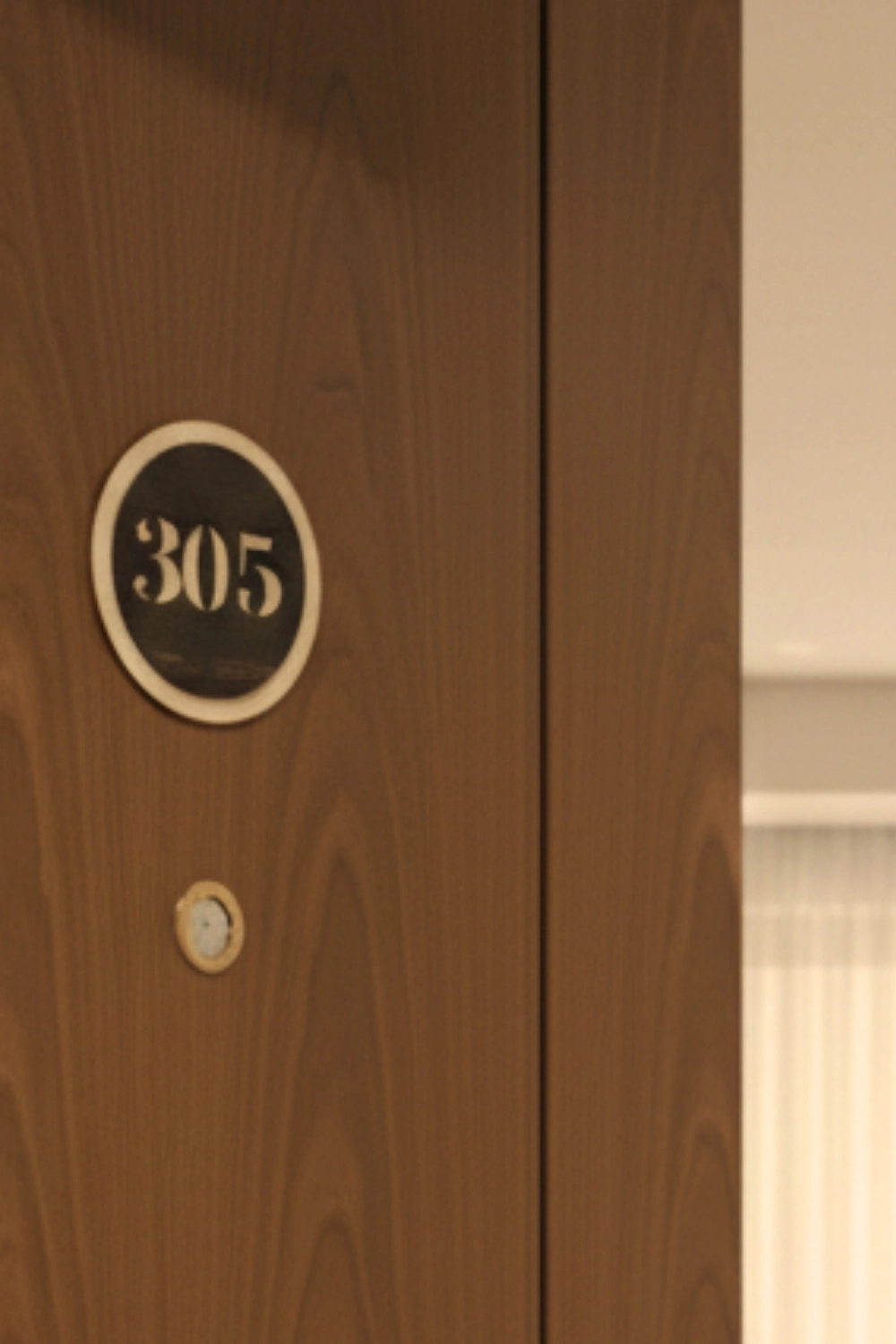 Round 2D Model Daire, Otel ve Apartman Kapı Numarası