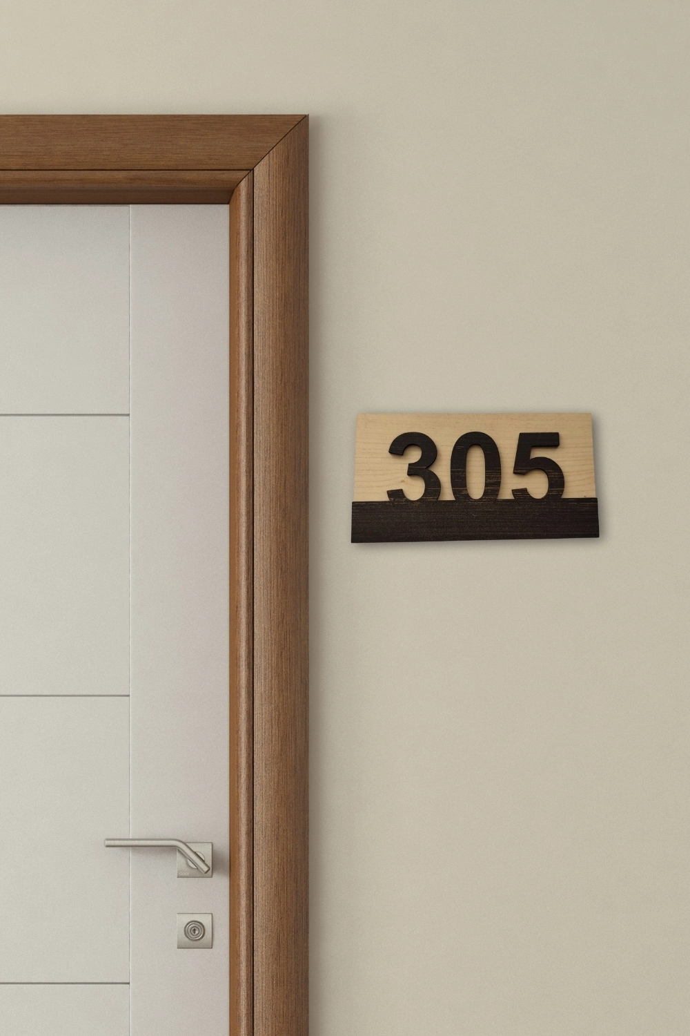 Rebwood 2D Model Daire, Otel ve Apartman Kapı Numarası