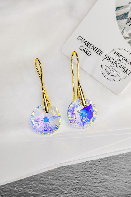 Swarovski Taşlı 6428 Xilion Küpe - JanJan