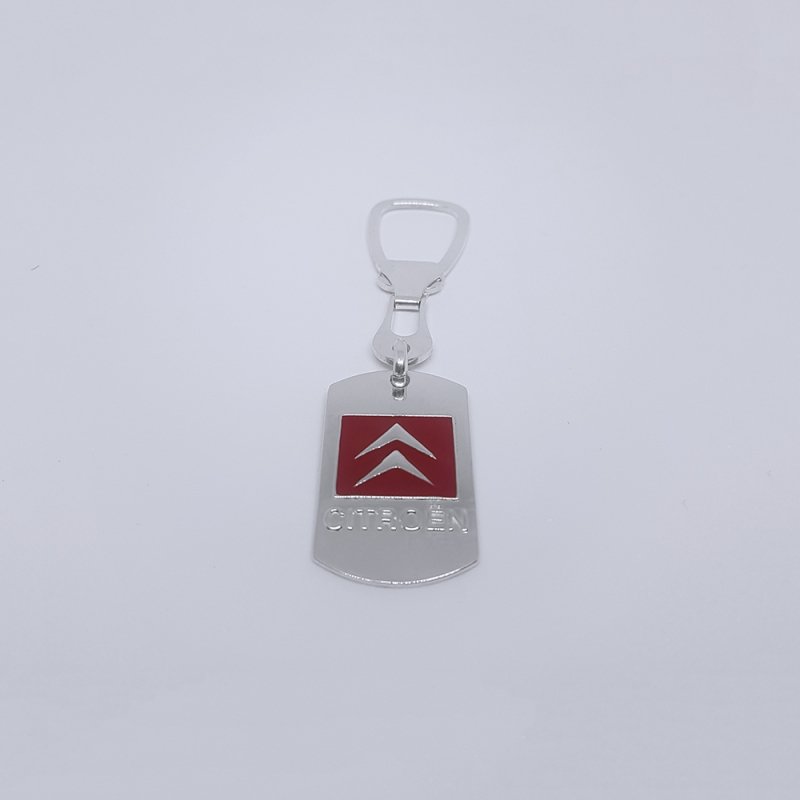 Gümüş Citroën Logolu Anahtarlık