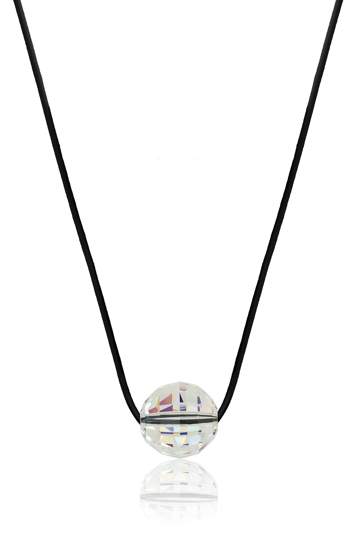 Swarovski® 5003 Disco Beads JanJan İpli Kolye