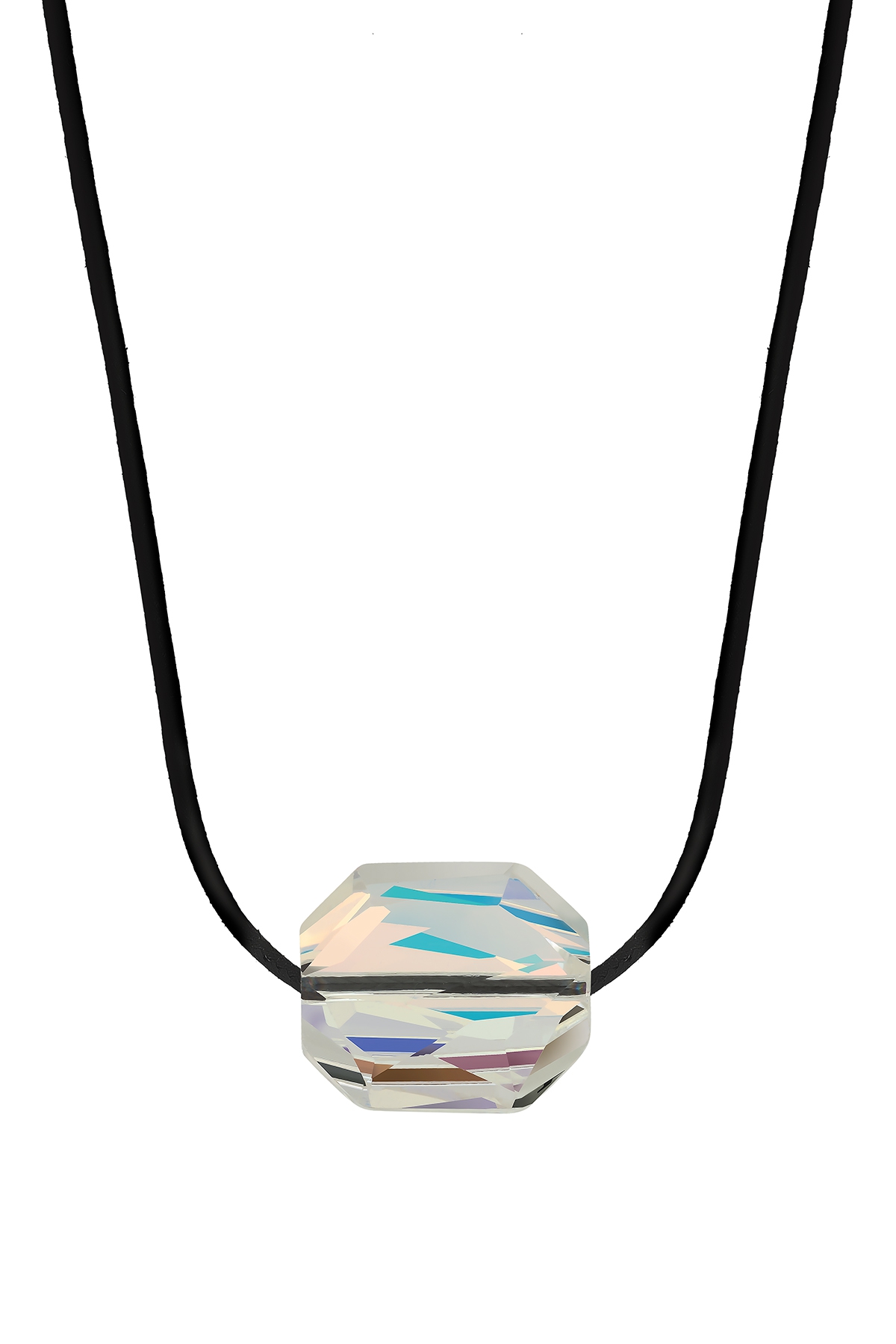 Swarovski® 5515 Cut Beat JanJan İpli Kolye