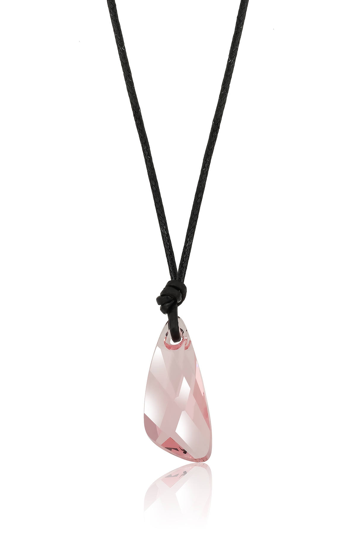 Swarovski® 6690 Wing Light Rose İpli Kolye