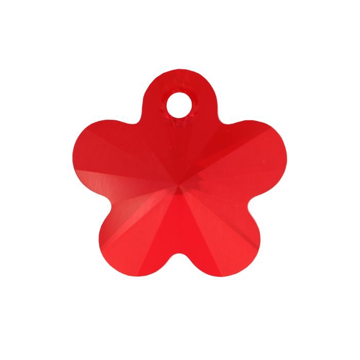 Swarovski 6744 Taşlı Flower Küpe - Light Siam