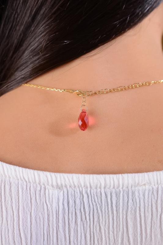 Kişiye Özel Swarovski Taşlı İsimli 925 Ayar Gümüş Kolye