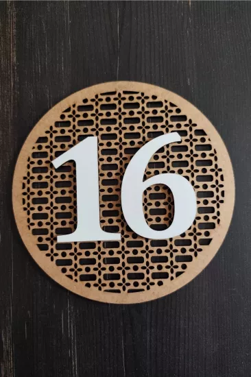 Rattan Model Daire, Otel ve Apartman Kapı Numarası