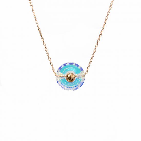 Swarovski® 5139 JanJan 925 Ayar Gümüş Boncuklu Kolye
