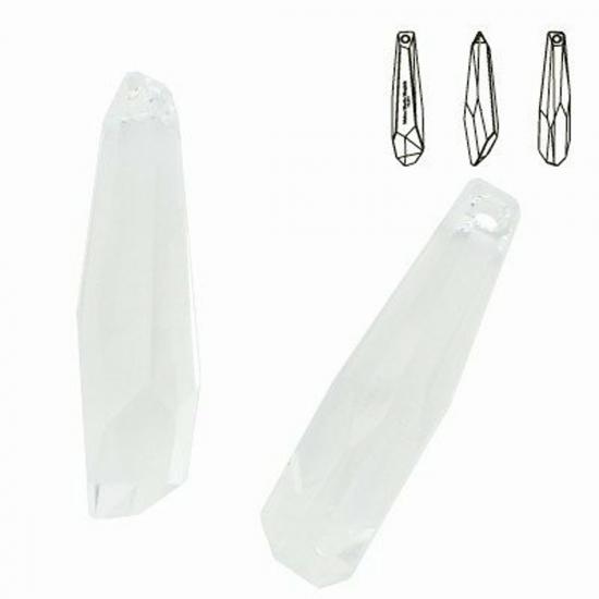 Swarovski® 6016 JanJan Grand Crystalactite Rose Kolye