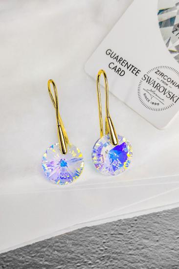 Swarovski Taşlı 6428 Xilion Küpe - JanJan