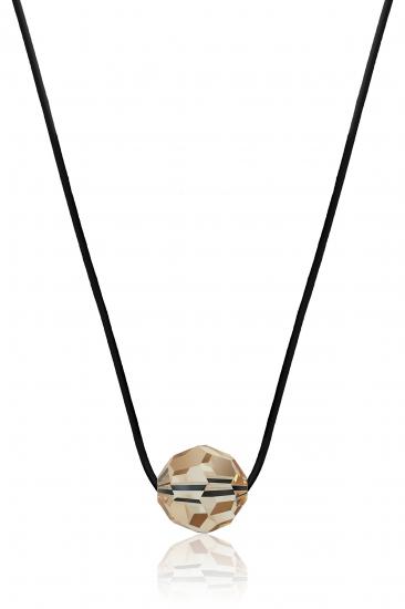 Swarovski® 5003 Disco Beads Light Colorado İpli Kolye