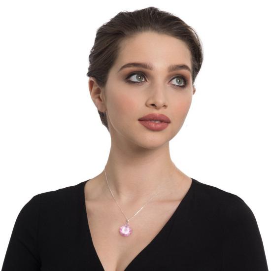 Swarovski® 6723 Shell Light Rose Kolye
