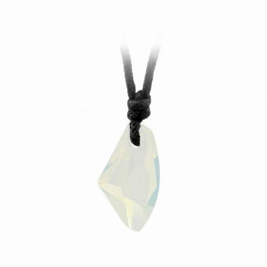 Swarovski White Opal 6656 Galactic İpli Kolye