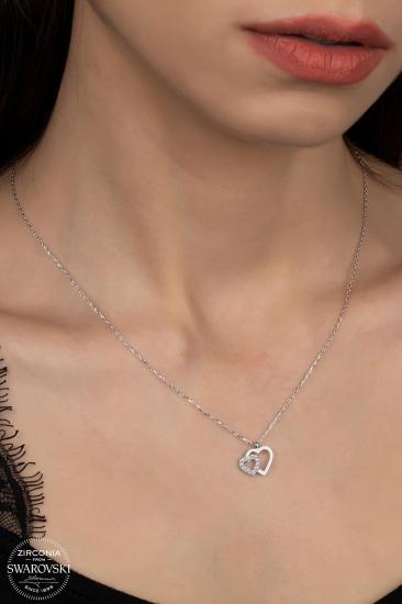 Kutaydan SWR Zirconia Kalbimin Ruhu Kadın Gümüş Kolye