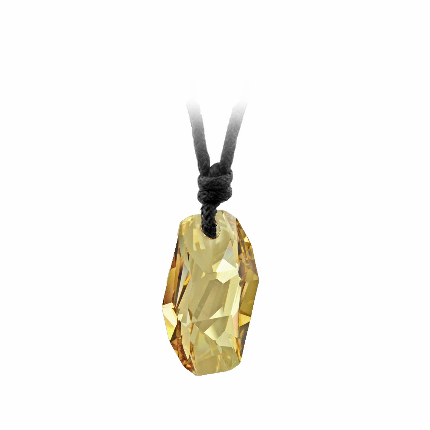 Swarovski Golden Shadow 6673 Meteor İpli Kolye